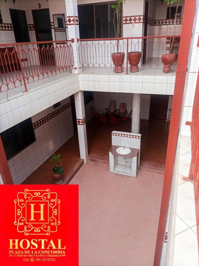 Hostal Plaza De La Concordia Hotel Santa Cruz de La Sierra Buitenkant foto